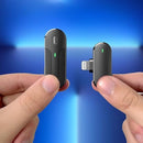 Microfone De Lapela Sem Fio Com Redução De Ruídos/Gravação Para iPhone Caixa De Carregamento
