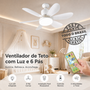 AeroLux 360™ – Lâmpada Ventilador Inteligente (Bivolt)