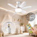 AeroLux 360™ – Lâmpada Ventilador Inteligente (Bivolt)