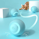 Gato Bola Brinquedo Elétrico Automático Rotação USB Recarga Brinquedos Interativos Interessante