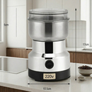 Moedor Triturador Elétrico Multifuncional - GrãoTurbo Inox™