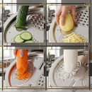 PrepMaster 4 em 1™ – Prepare, Rale, Lave e Escorra