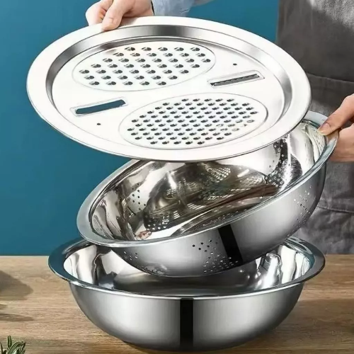 PrepMaster 4 em 1™ – Prepare, Rale, Lave e Escorra