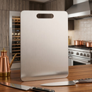 SteelBoard Pro™ – Tábua Inox Antibacteriana Premium