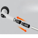 Escova De Limpeza 9 Em 1 Recarregavél Elétrica Giratória Com Cabo Alongador